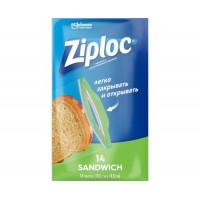 Ziploc пакеты для бутербродов 14шт